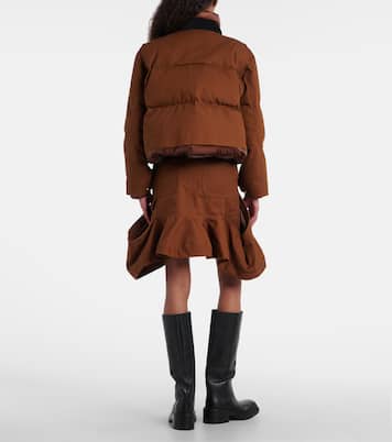 X Carhartt Daunenjacke aus Baumwoll-Canvas | Sacai