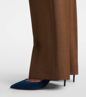 Iriza 85 suede d'Orsay pumps | Christian Louboutin