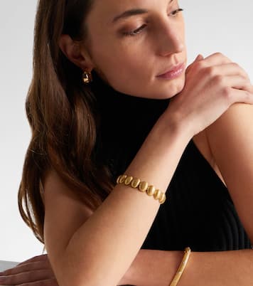 Isla Oval Link 18kt gold (750/1000) bracelet | Pamela Zamore
