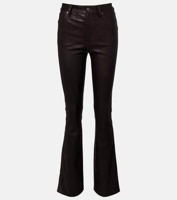 Hose Reboot Crop aus Leder | Frame