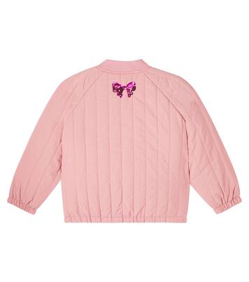 Wattierte Bomberjacke Juno mit Pailletten | Konges Sløjd