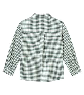 Foret checked cotton flannel shirt | Konges Sløjd