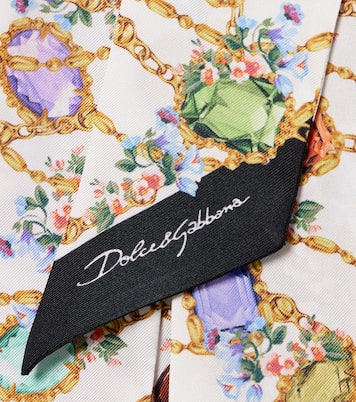 DG silk scarf | Dolce&Gabbana