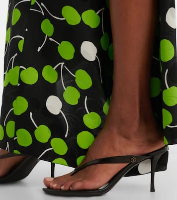 Sue 75 leather thong sandals | Saint Laurent