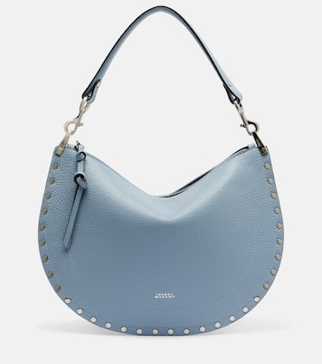 Oskan Small leather shoulder bag | Isabel Marant