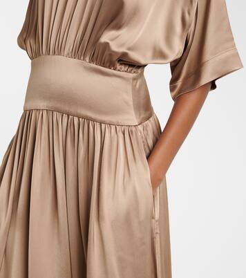 Robe midi en satin | Toteme