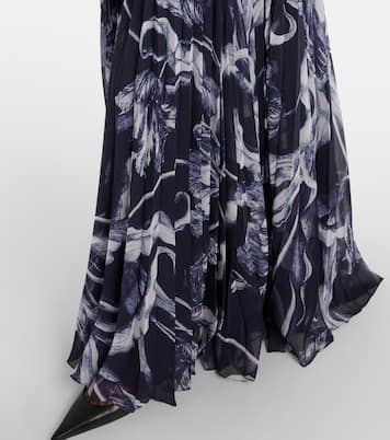 Vestido de fiesta de gasa floral | Erdem