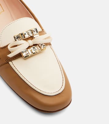 Verzierte Segelschuhe aus Leder | Roger Vivier
