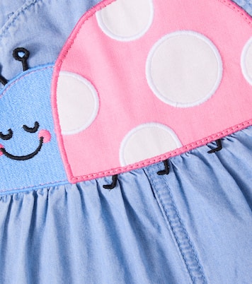 Baby Bug cotton chambray overalls | Stella McCartney Kids