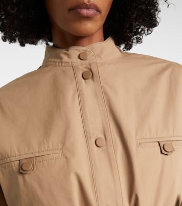 Belted cotton jacket | Yves Salomon