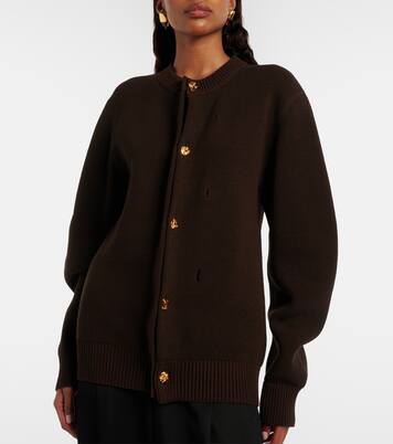 Cárdigan de lana y algodón | Bottega Veneta