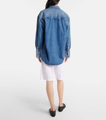 Tomoko cotton poplin shorts | Velvet