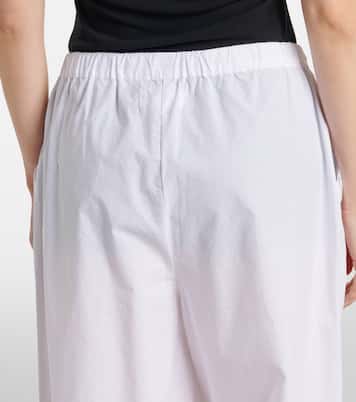 Tomoko cotton poplin shorts | Velvet