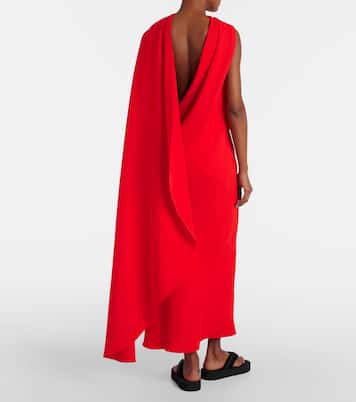 Open-back caped gown | Balenciaga