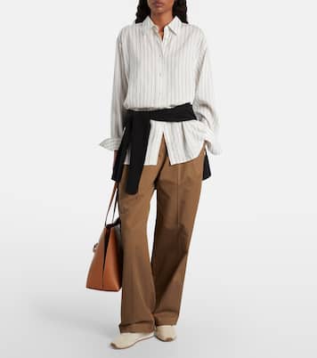 Sneakers aus Veloursleder | Toteme