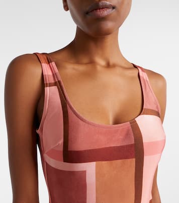 Como printed bodysuit | Zimmermann