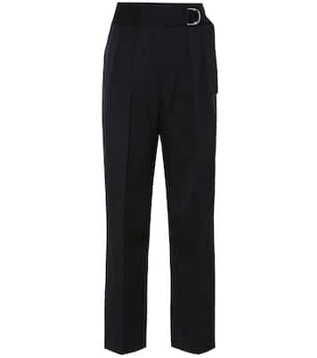 Pantaloni a vita alta in lana | Jil Sander