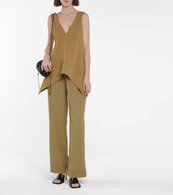 Sleeveless asymmetric top | Proenza Schouler