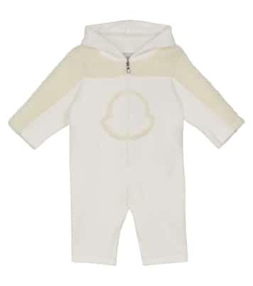 Baby embroidered onesie | Moncler Enfant