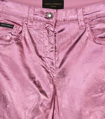 Jeans skinny en mezcla de algodón | Dolce&Gabbana Kids
