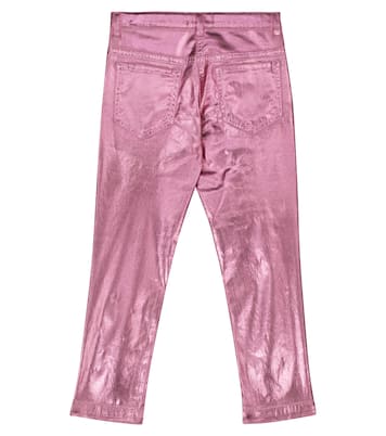 Jeans skinny en mezcla de algodón | Dolce&Gabbana Kids