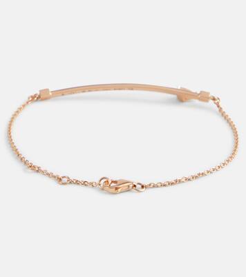 Bracelet Serti Sur Vide en or rose 18 ct et diamant | Repossi