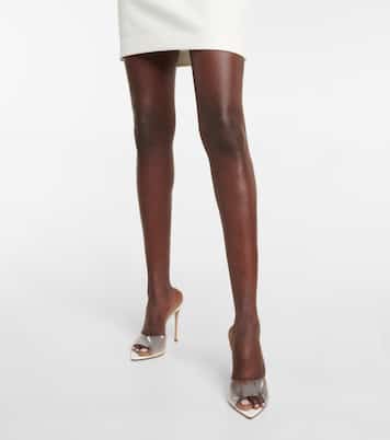 Pantoletten Elle 105 mit Lackleder | Gianvito Rossi