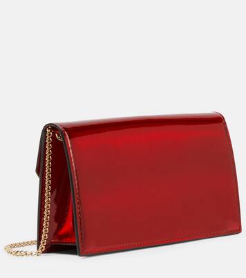 Patent leather clutch clearance