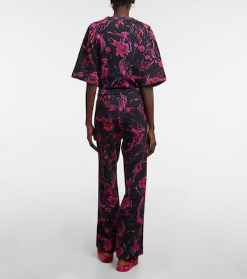 Printed cotton sweatpants | Dries Van Noten