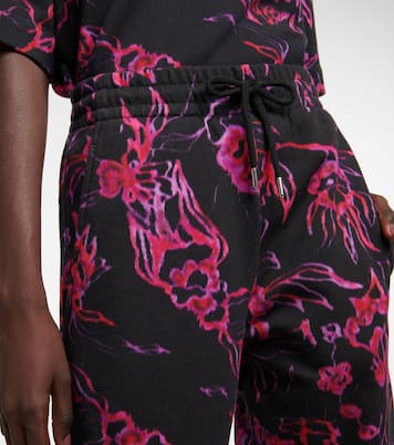 Printed cotton sweatpants | Dries Van Noten