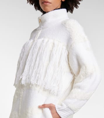 Jena wool-blend knit jacket | Bogner