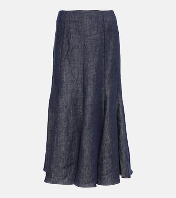 Linen maxi skrit | Gabriela Hearst