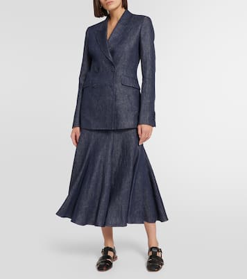 Linen maxi skrit | Gabriela Hearst