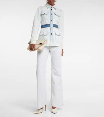 Chaqueta Denim Love en denim patchwork | Dorothee Schumacher
