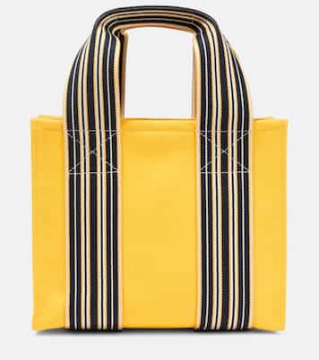 Borsa The Suitcase StripeMini in canvas | Loro Piana