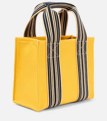 Borsa The Suitcase StripeMini in canvas | Loro Piana