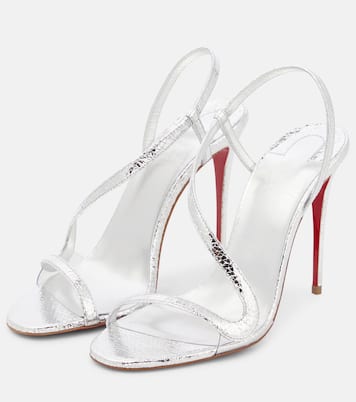 Sandali Rosalie in pelle metallizzata | Christian Louboutin