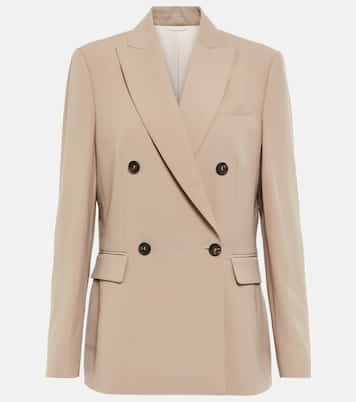 Double-breasted blazer | Brunello Cucinelli