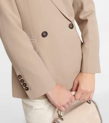 Double-breasted blazer | Brunello Cucinelli