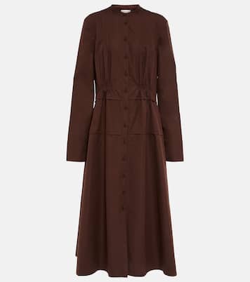 Cotton poplin shirt dress | Jil Sander