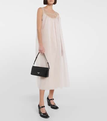 Tulle midi dress | Prada