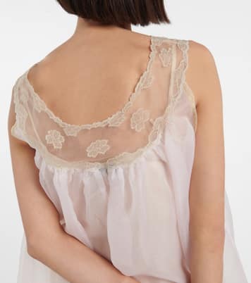 Tulle midi dress | Prada