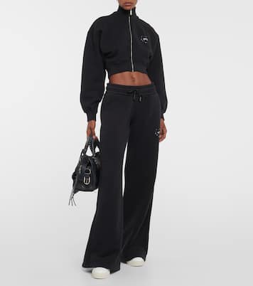 Bling Star cropped sweatshirt | Off-White