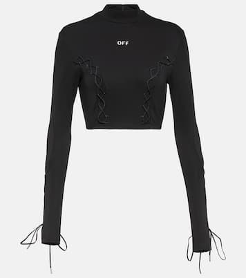 Top cropped con logo | Off-White