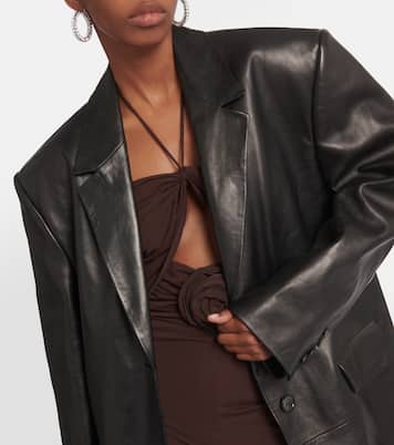 Abrigo oversized de piel | Magda Butrym