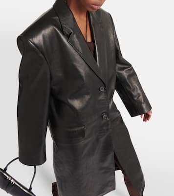 Abrigo oversized de piel | Magda Butrym