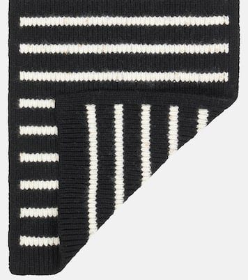 Pañuelo en mezcla de cachemir a rayas | Balmain