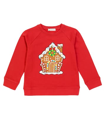 Sudadera de jersey de algodón estampada | Stella McCartney Kids