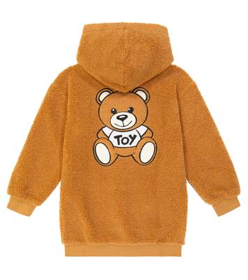 Felpa con cappuccio Teddy Bear in jersey | Moschino Kids