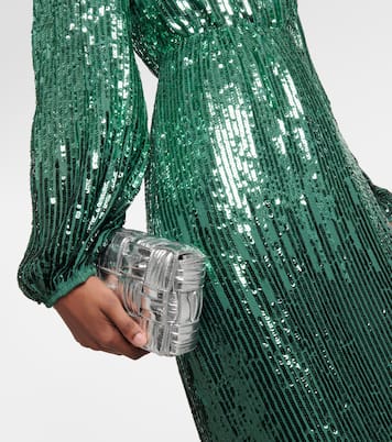 Abito lungo Coco con paillettes | Rixo